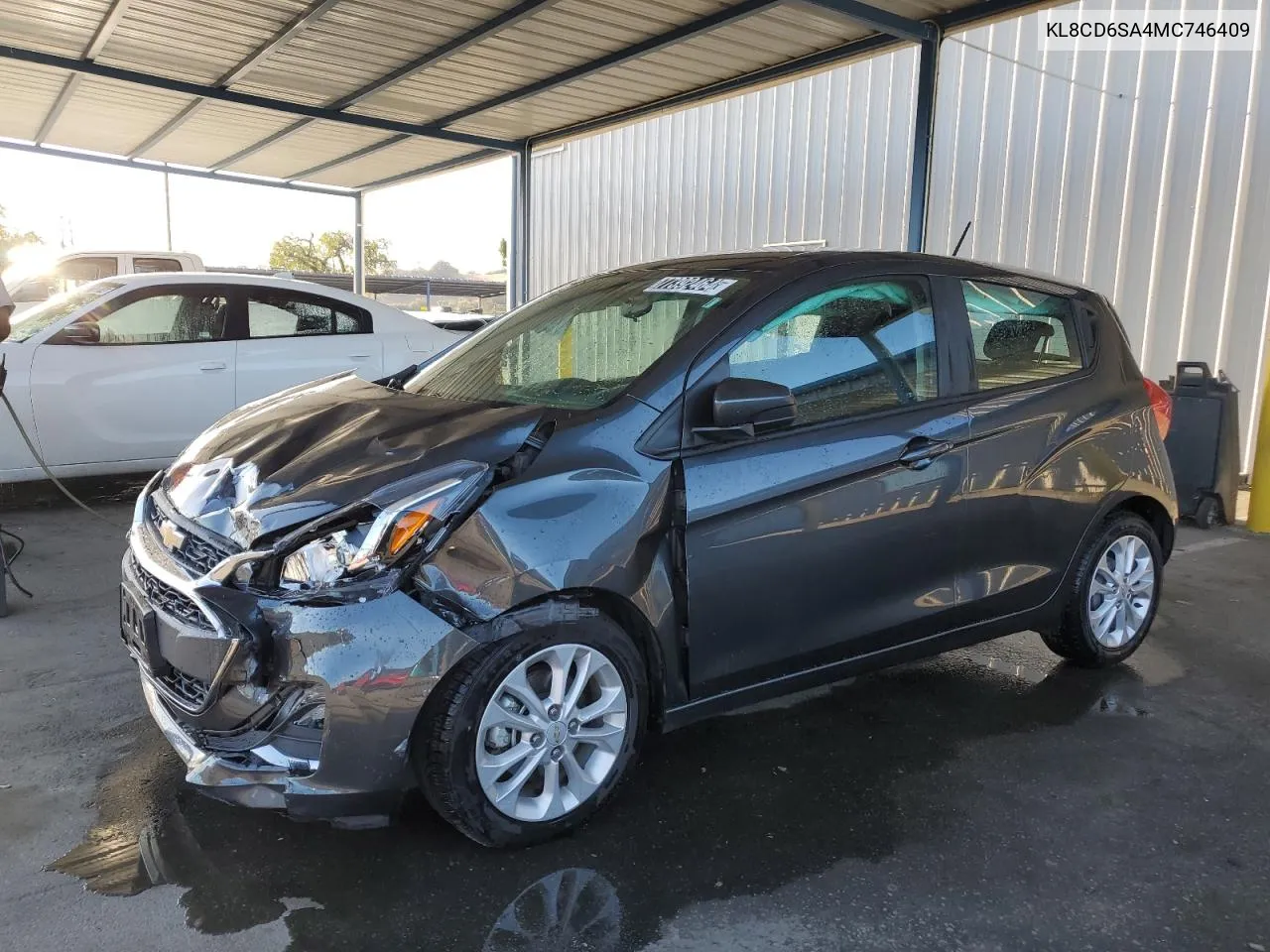 2021 Chevrolet Spark 1Lt VIN: KL8CD6SA4MC746409 Lot: 77392464