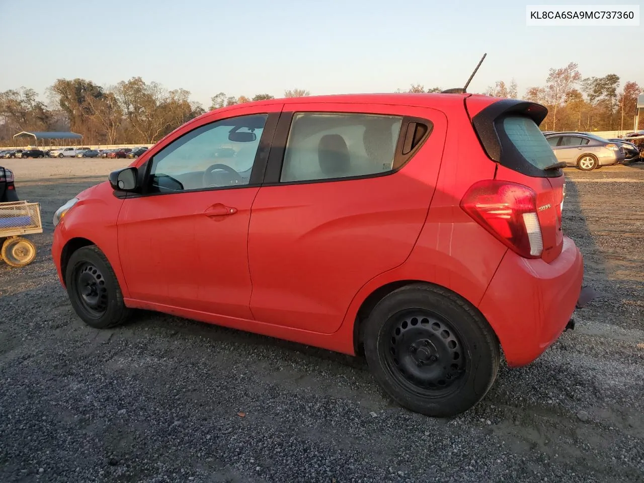 2021 Chevrolet Spark Ls VIN: KL8CA6SA9MC737360 Lot: 78390824