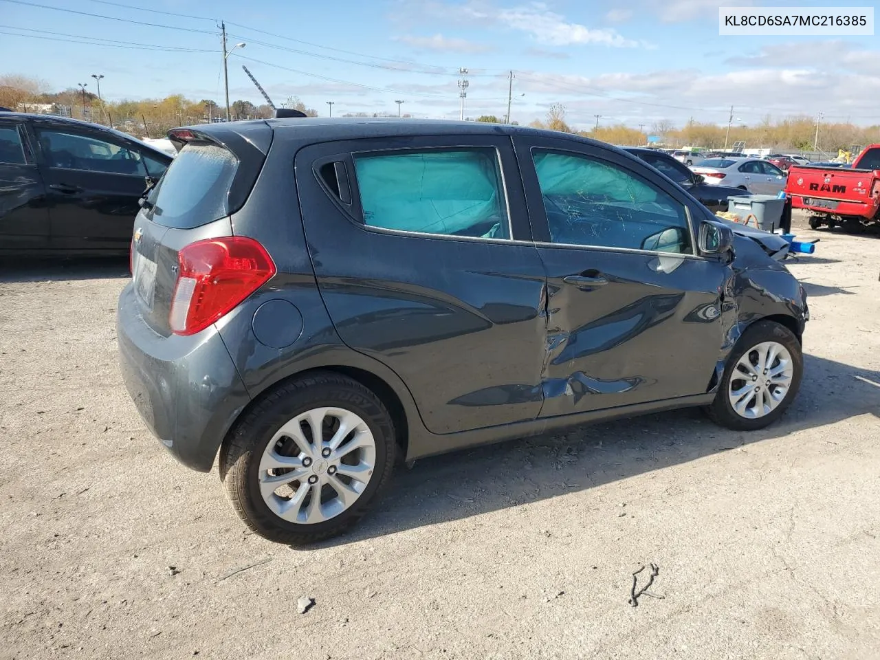 2021 Chevrolet Spark 1Lt VIN: KL8CD6SA7MC216385 Lot: 78791544