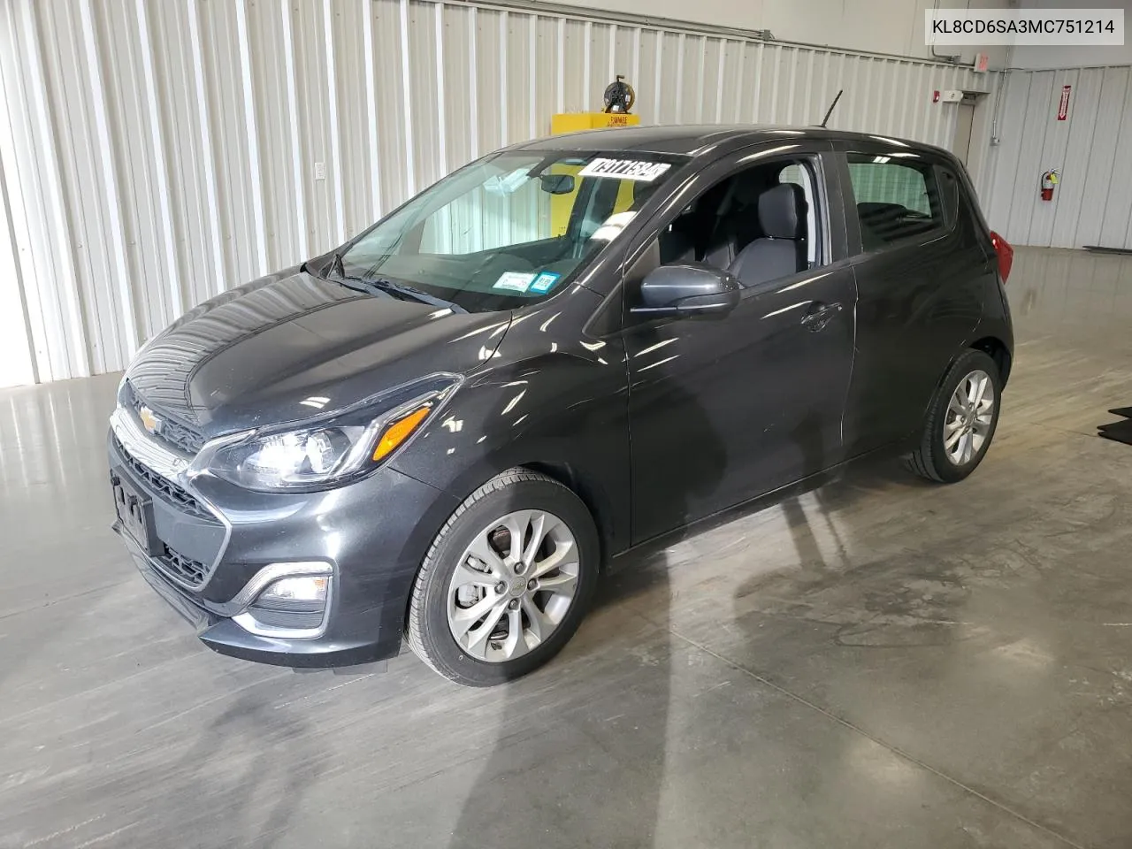 2021 Chevrolet Spark 1Lt VIN: KL8CD6SA3MC751214 Lot: 79171584