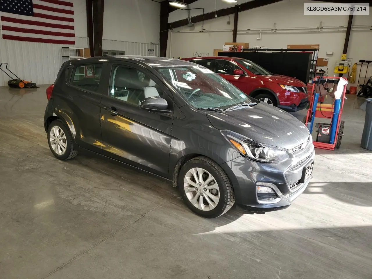 2021 Chevrolet Spark 1Lt VIN: KL8CD6SA3MC751214 Lot: 79171584