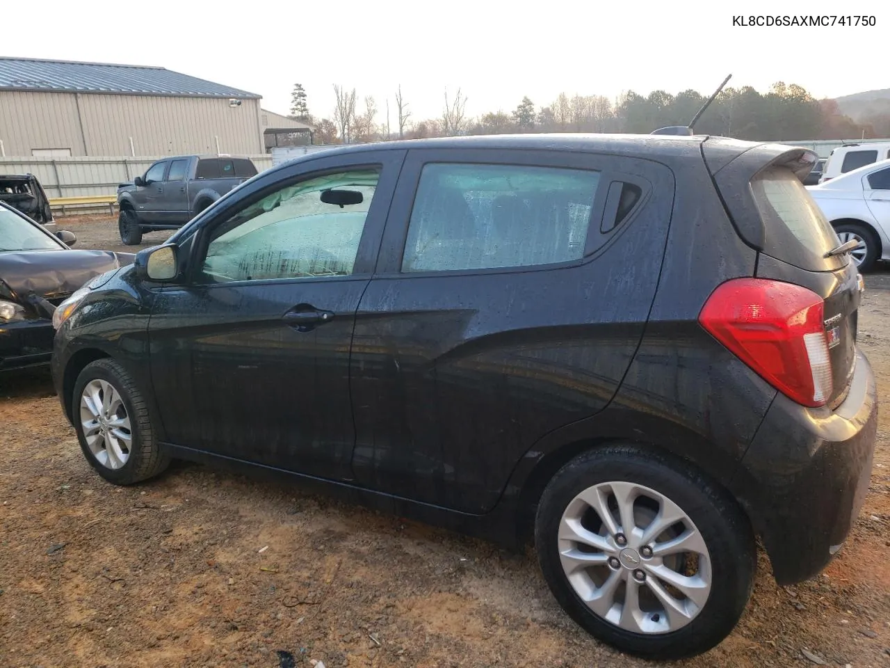 2021 Chevrolet Spark 1Lt VIN: KL8CD6SAXMC741750 Lot: 79351984