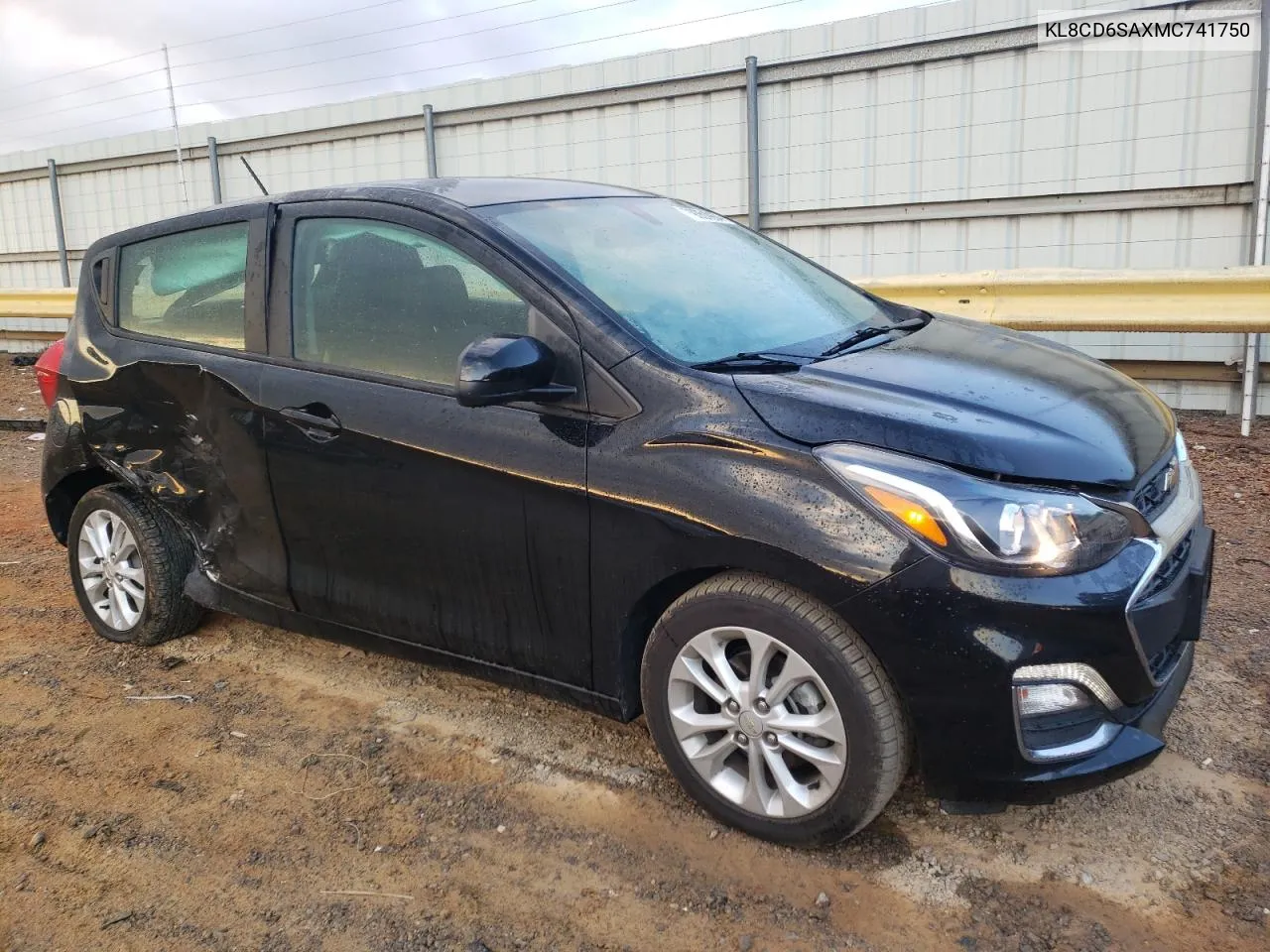 2021 Chevrolet Spark 1Lt VIN: KL8CD6SAXMC741750 Lot: 79351984