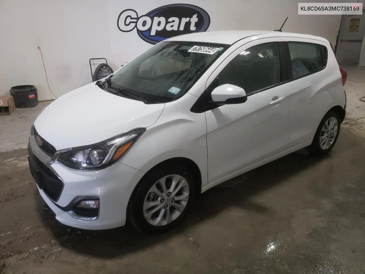 2021 Chevrolet Spark 1Lt VIN: KL8CD6SA3MC738169 Lot: 79758644