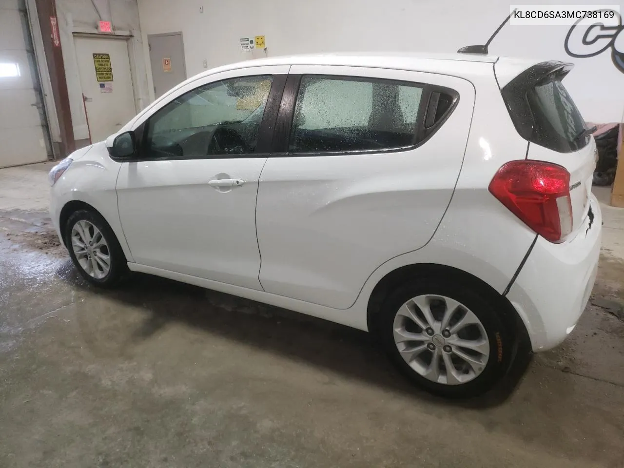 2021 Chevrolet Spark 1Lt VIN: KL8CD6SA3MC738169 Lot: 79758644