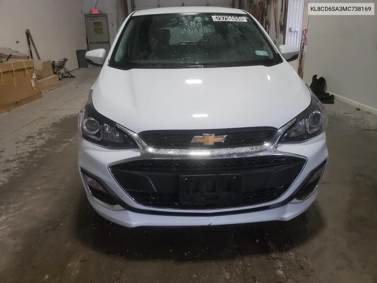 2021 Chevrolet Spark 1Lt VIN: KL8CD6SA3MC738169 Lot: 79758644