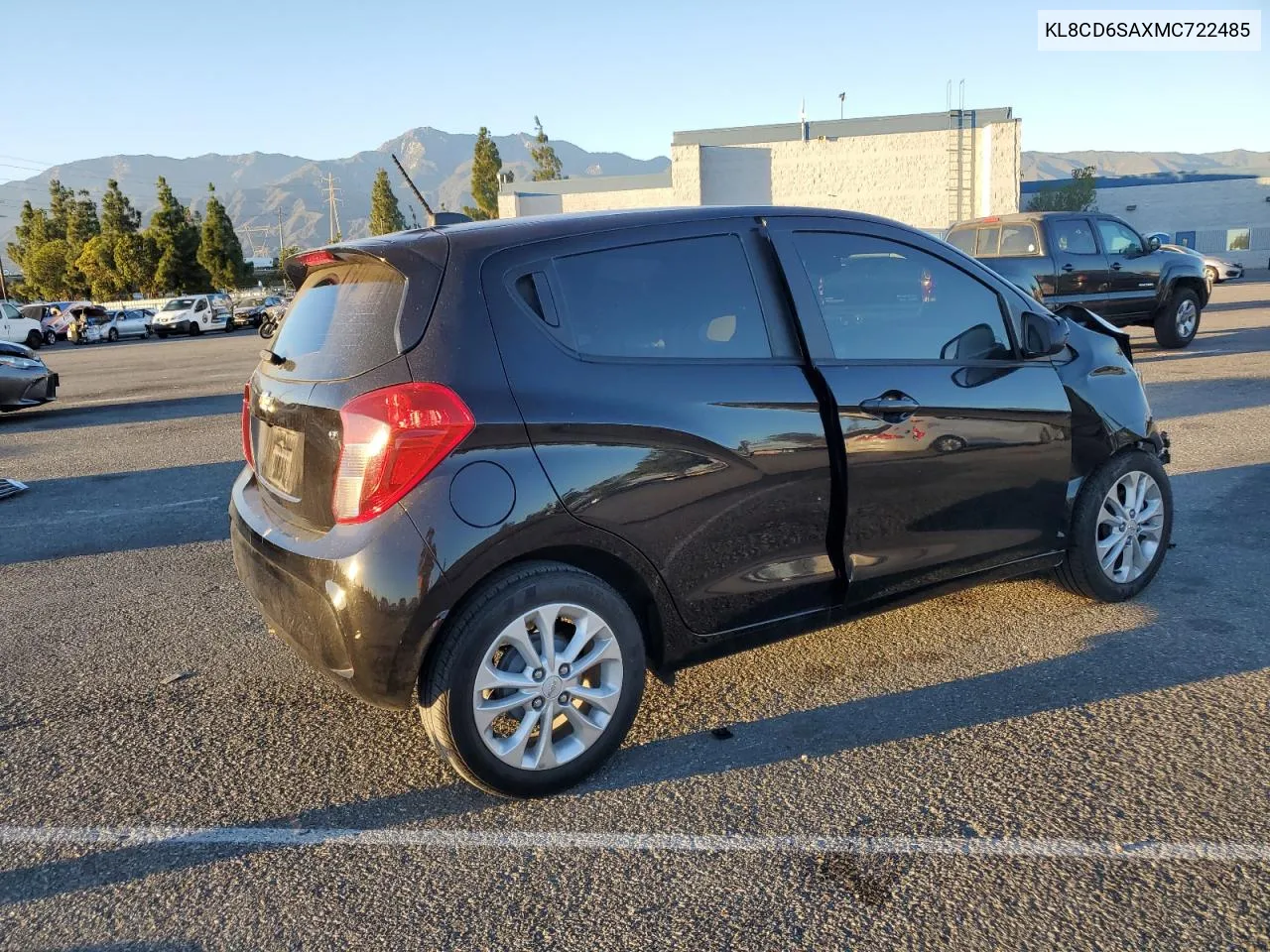 2021 Chevrolet Spark 1Lt VIN: KL8CD6SAXMC722485 Lot: 80059774