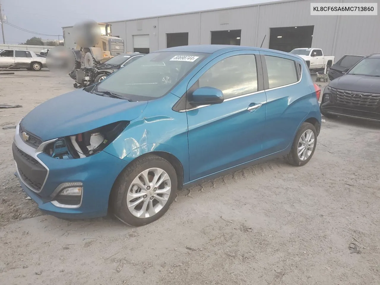 2021 Chevrolet Spark 2Lt VIN: KL8CF6SA6MC713860 Lot: 80698744