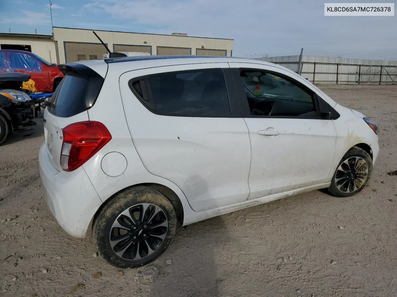 KL8CD6SA7MC726378 2021 Chevrolet Spark 1Lt