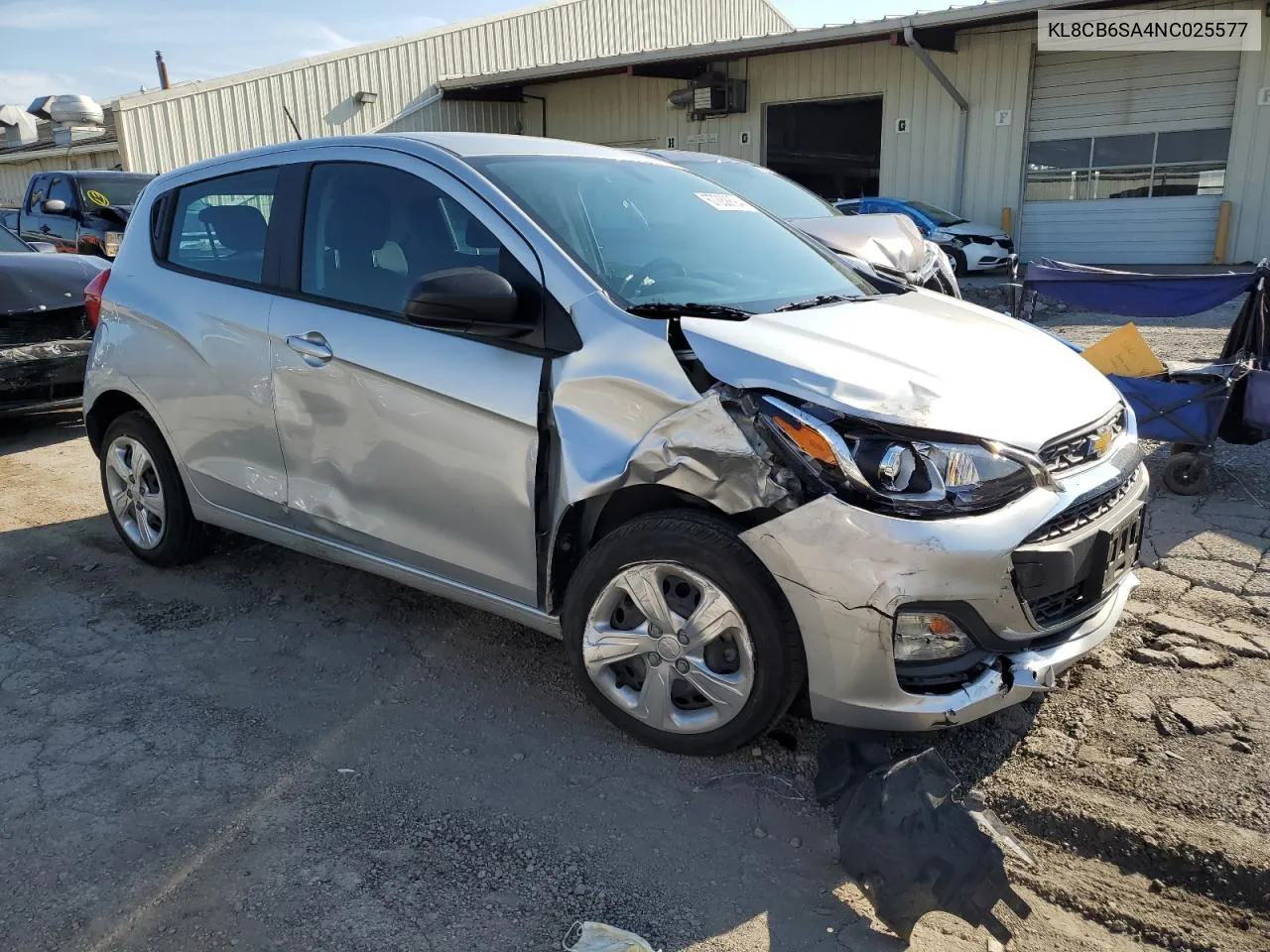 2022 Chevrolet Spark Ls VIN: KL8CB6SA4NC025577 Lot: 67288894