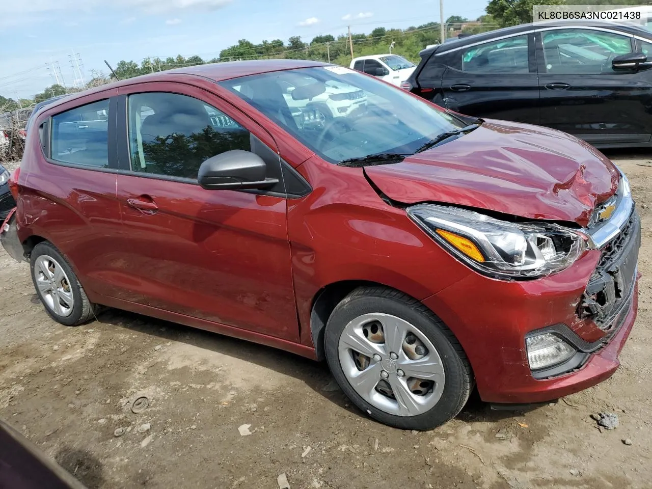 KL8CB6SA3NC021438 2022 Chevrolet Spark Ls