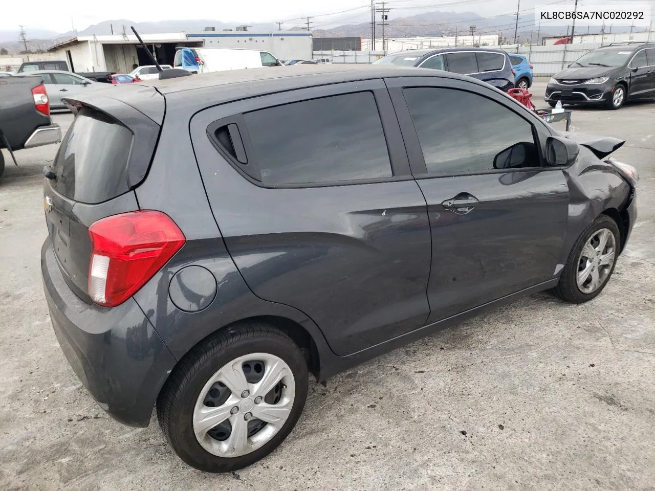 2022 Chevrolet Spark Ls VIN: KL8CB6SA7NC020292 Lot: 72273644