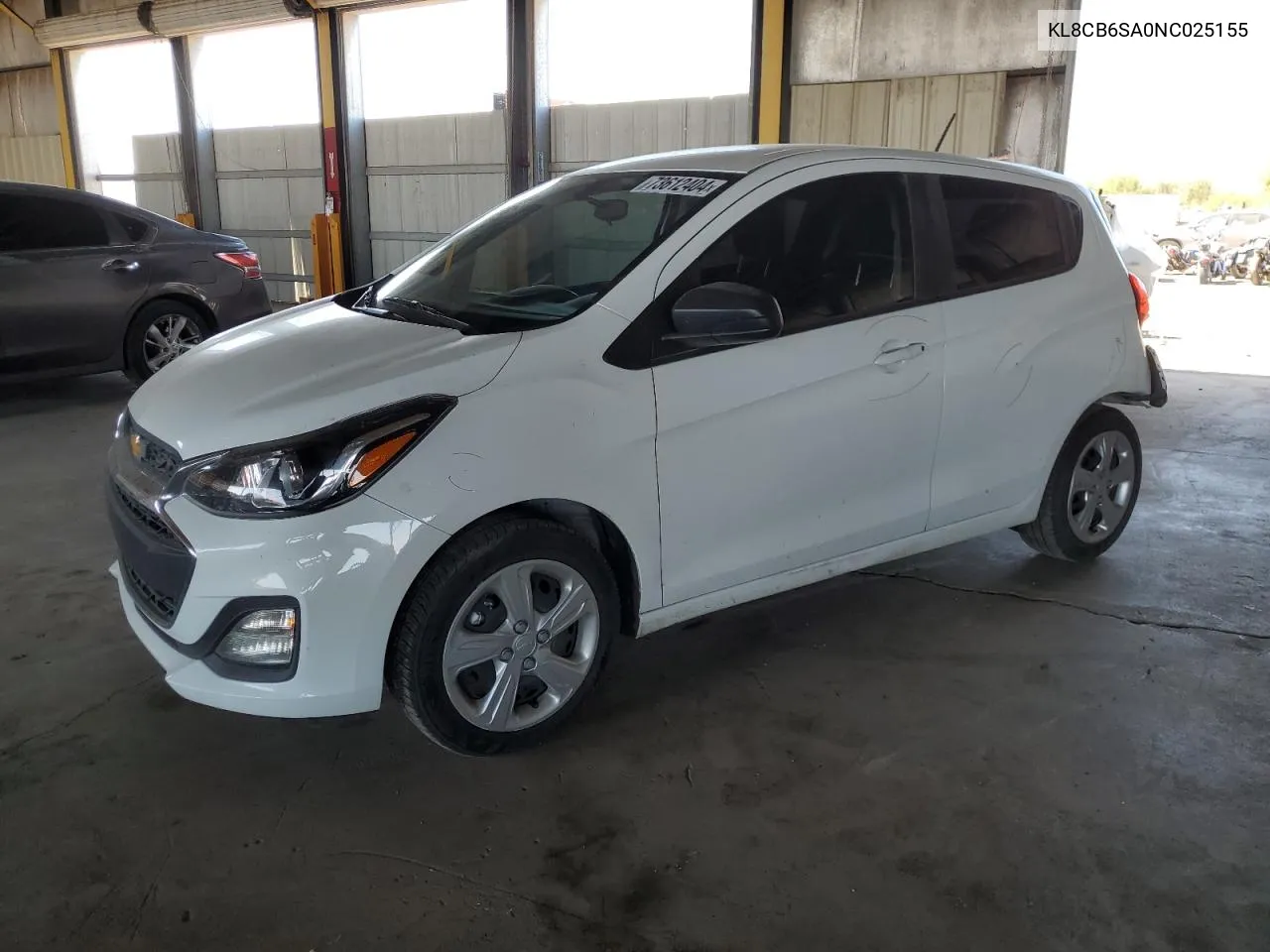 2022 Chevrolet Spark Ls VIN: KL8CB6SA0NC025155 Lot: 73612404