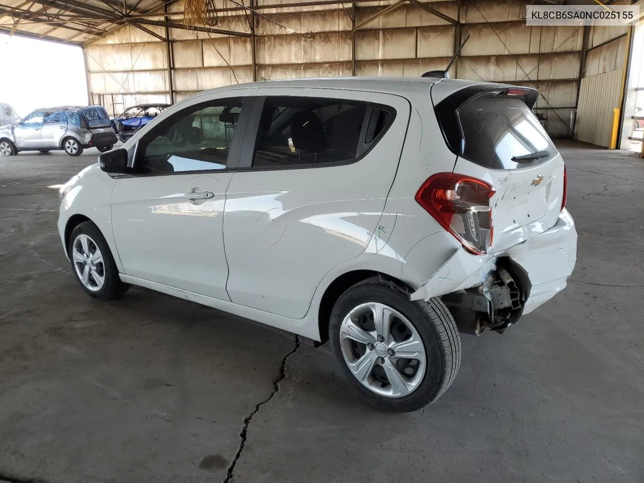 2022 Chevrolet Spark Ls VIN: KL8CB6SA0NC025155 Lot: 73612404