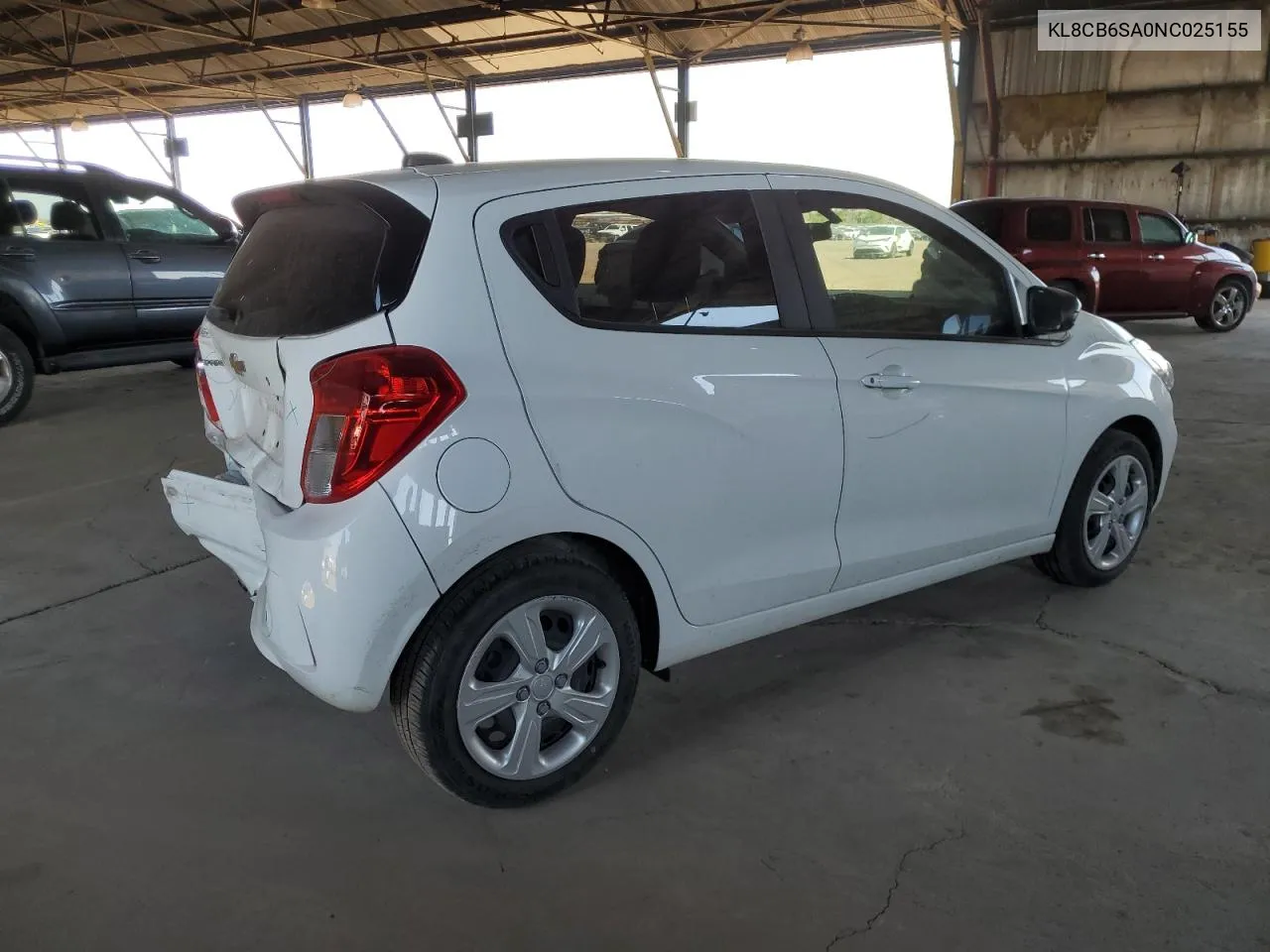 2022 Chevrolet Spark Ls VIN: KL8CB6SA0NC025155 Lot: 73612404