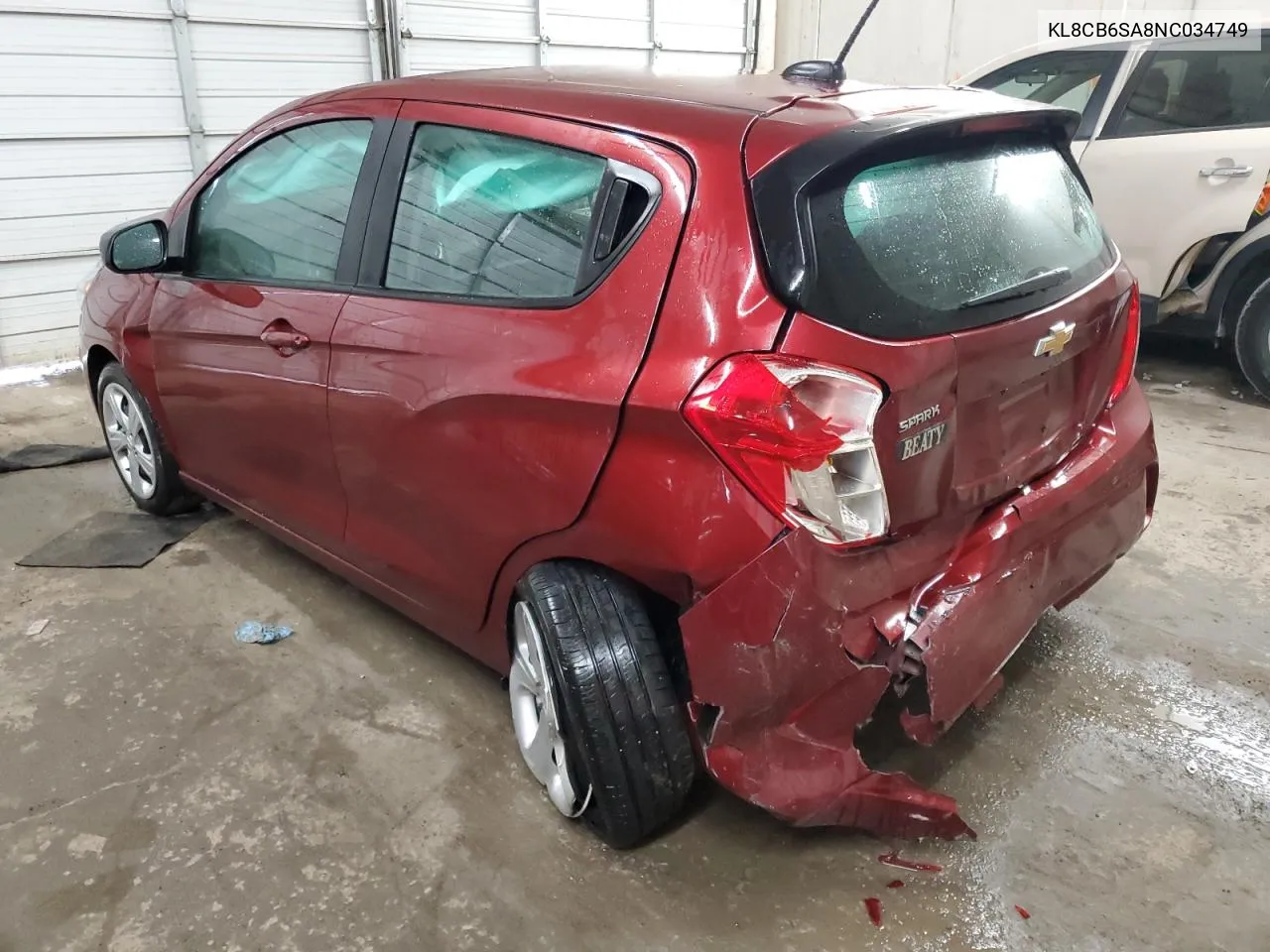 KL8CB6SA8NC034749 2022 Chevrolet Spark Ls