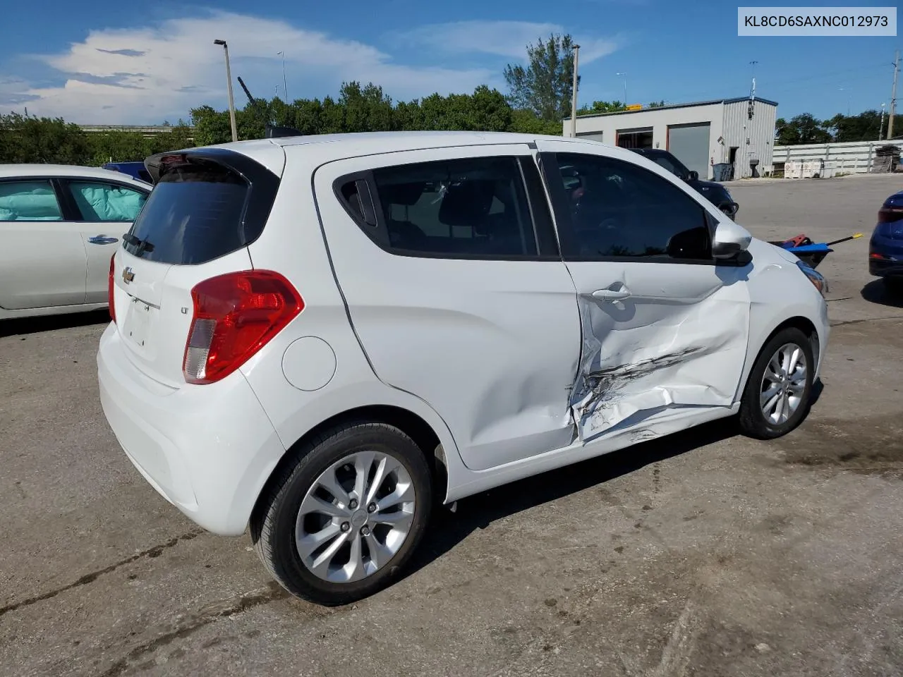 2022 Chevrolet Spark 1Lt VIN: KL8CD6SAXNC012973 Lot: 74041864