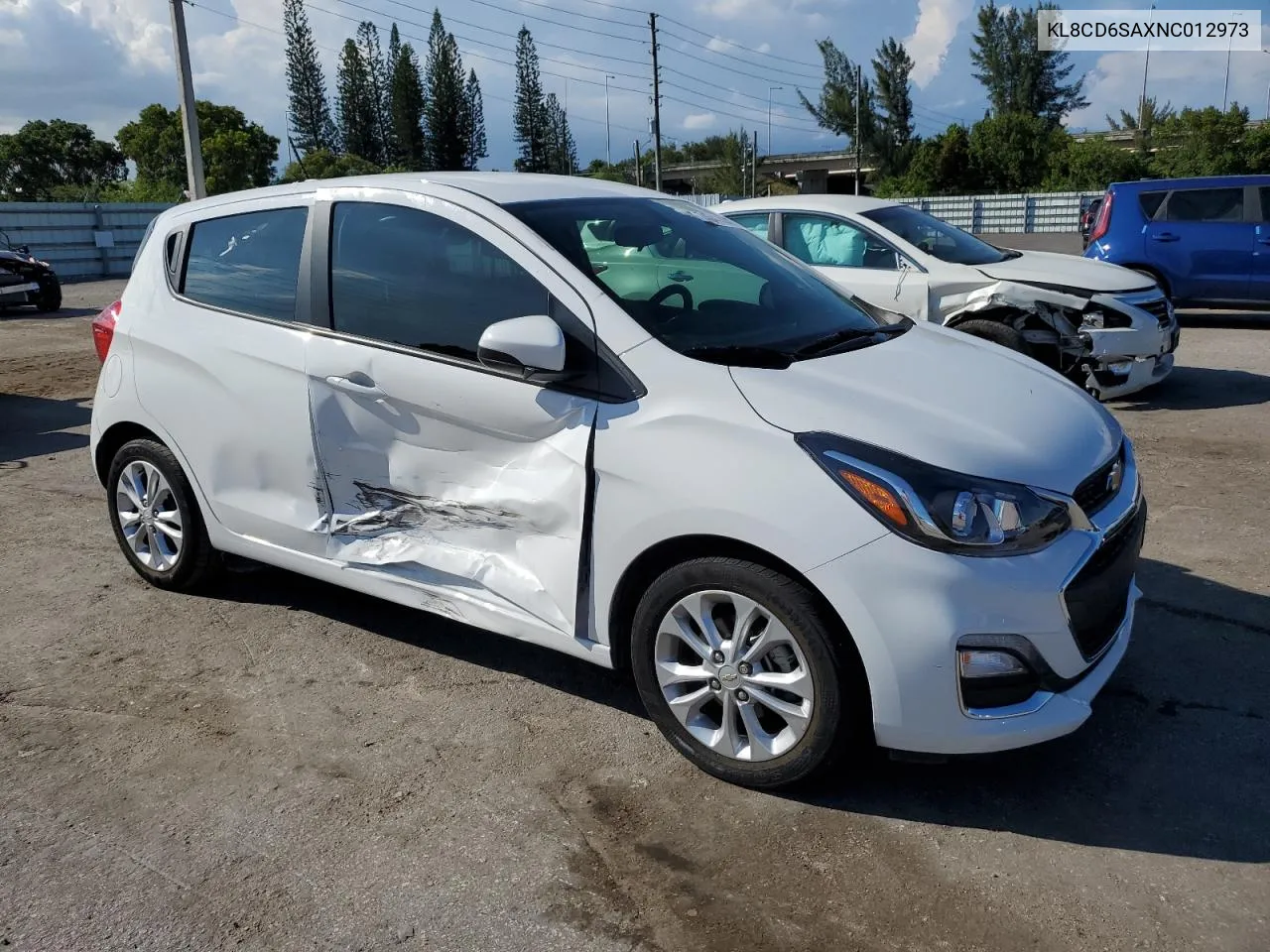 2022 Chevrolet Spark 1Lt VIN: KL8CD6SAXNC012973 Lot: 74041864