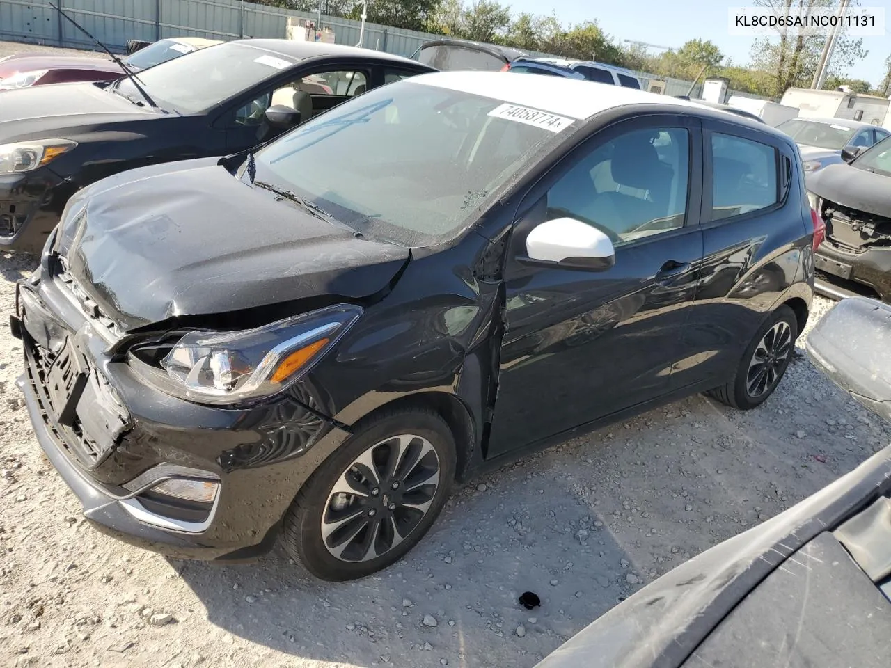 2022 Chevrolet Spark 1Lt VIN: KL8CD6SA1NC011131 Lot: 74058774