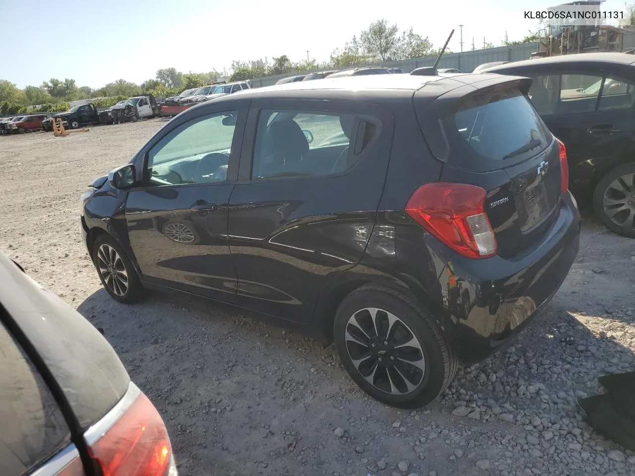 2022 Chevrolet Spark 1Lt VIN: KL8CD6SA1NC011131 Lot: 74058774