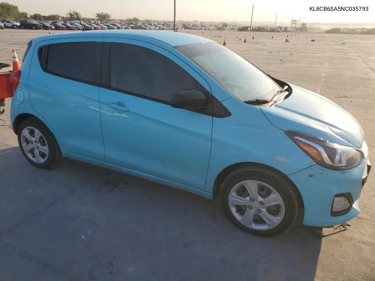 2022 Chevrolet Spark Ls VIN: KL8CB6SA5NC035793 Lot: 74212294