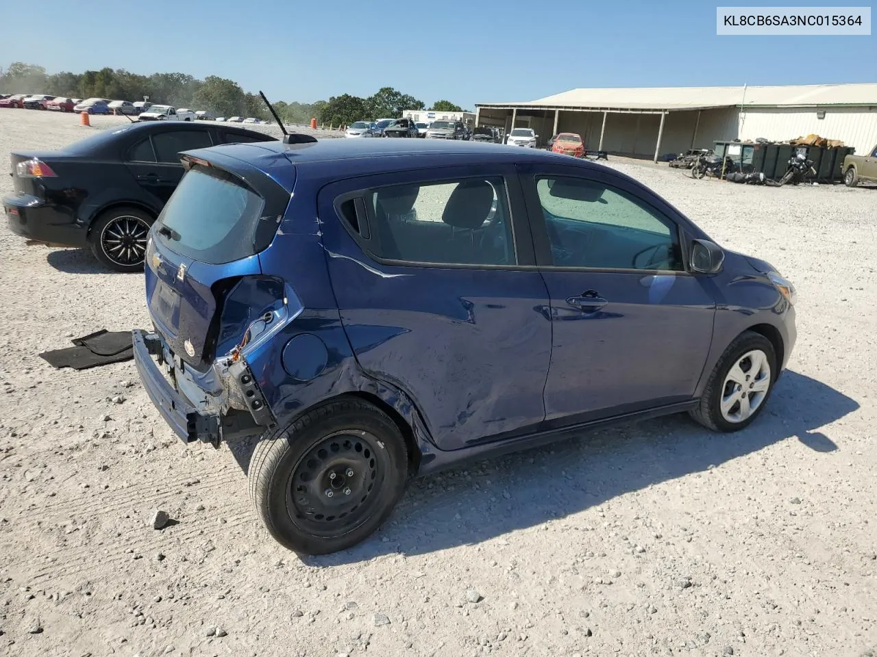 2022 Chevrolet Spark Ls VIN: KL8CB6SA3NC015364 Lot: 74542994