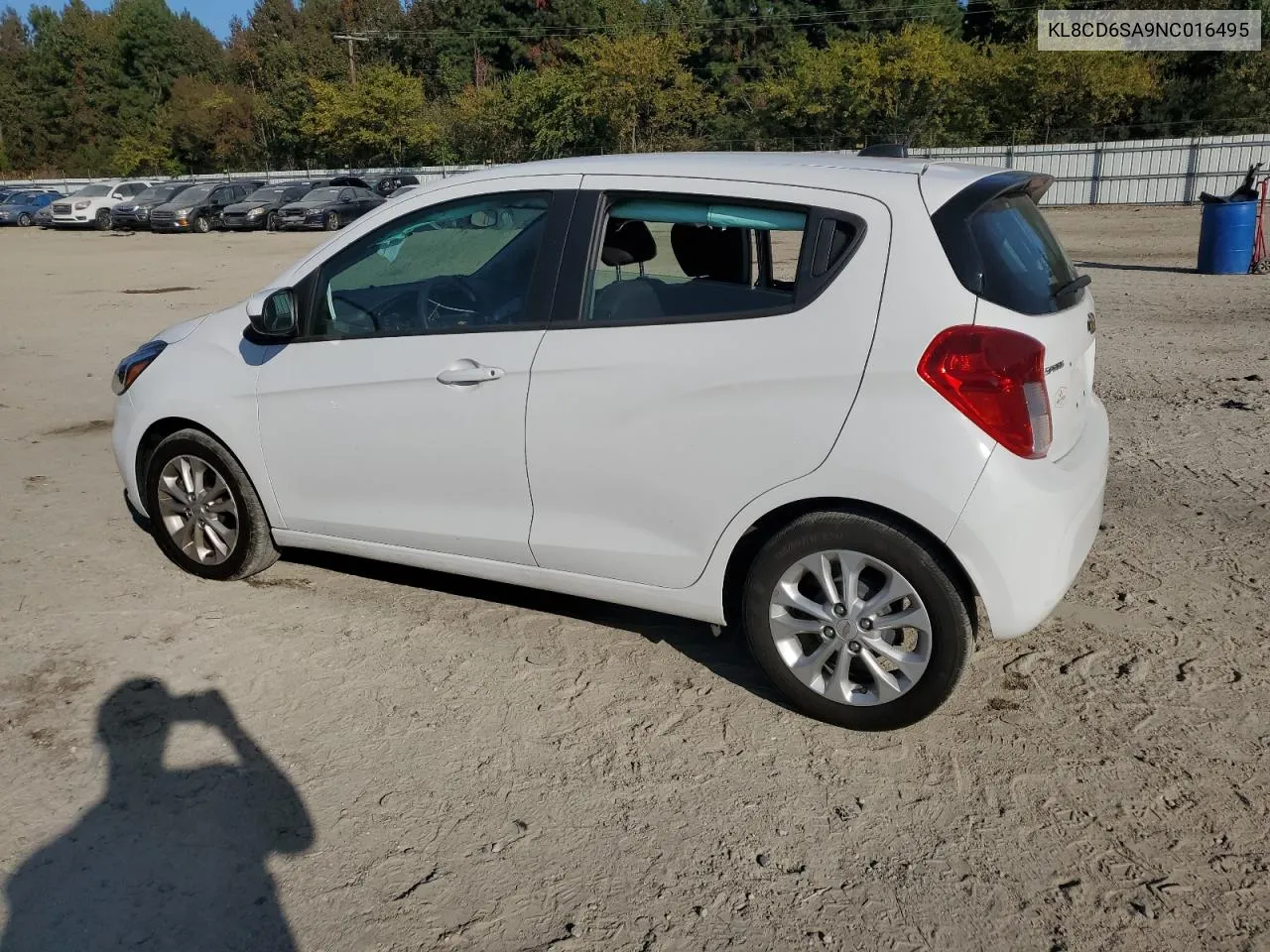 2022 Chevrolet Spark 1Lt VIN: KL8CD6SA9NC016495 Lot: 77020324