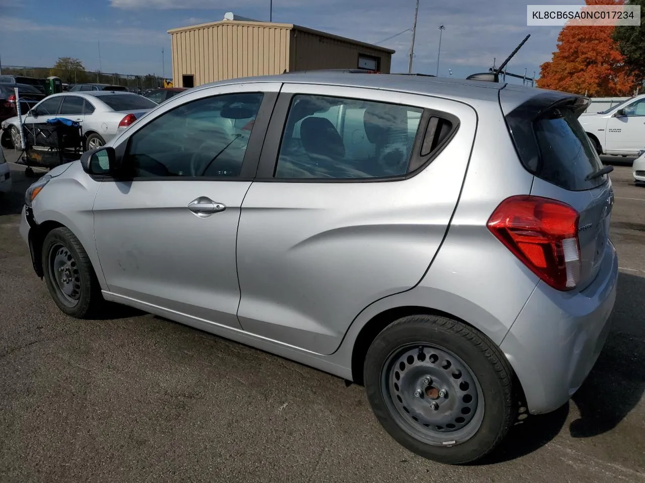 2022 Chevrolet Spark Ls VIN: KL8CB6SA0NC017234 Lot: 77615064