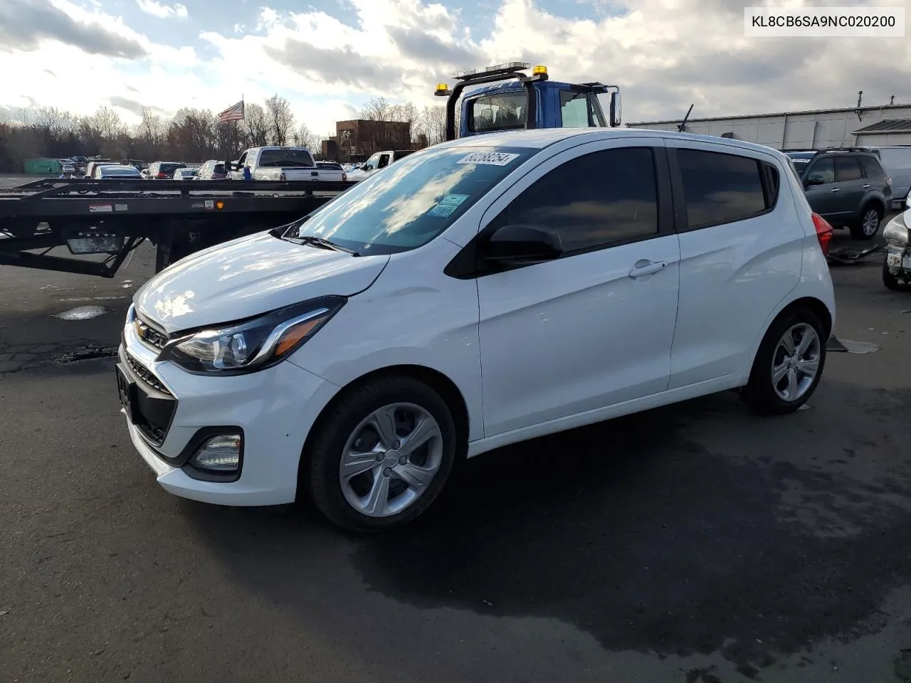 2022 Chevrolet Spark Ls VIN: KL8CB6SA9NC020200 Lot: 80288254