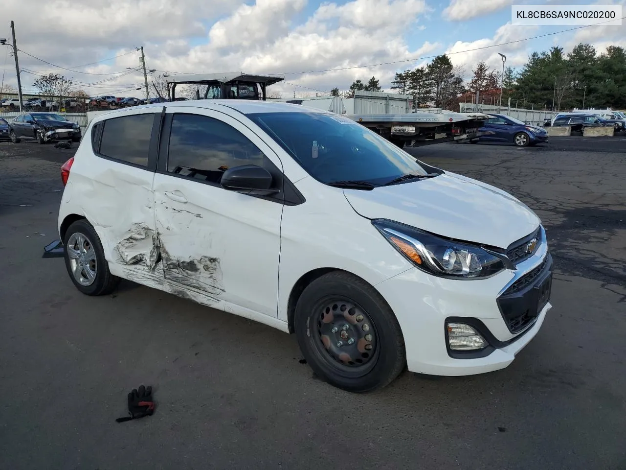 2022 Chevrolet Spark Ls VIN: KL8CB6SA9NC020200 Lot: 80288254