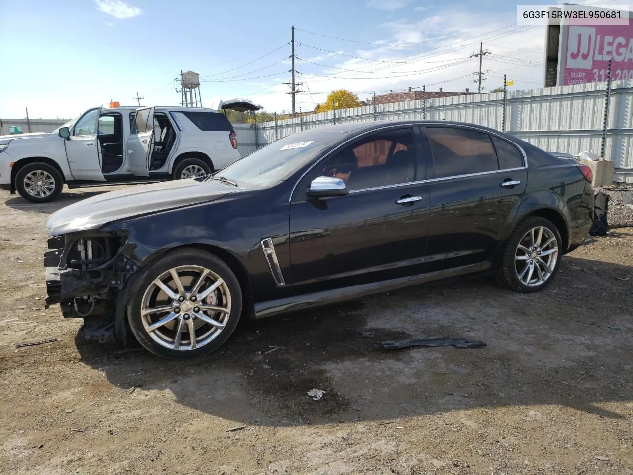 2014 Chevrolet Ss VIN: 6G3F15RW3EL950681 Lot: 76522234