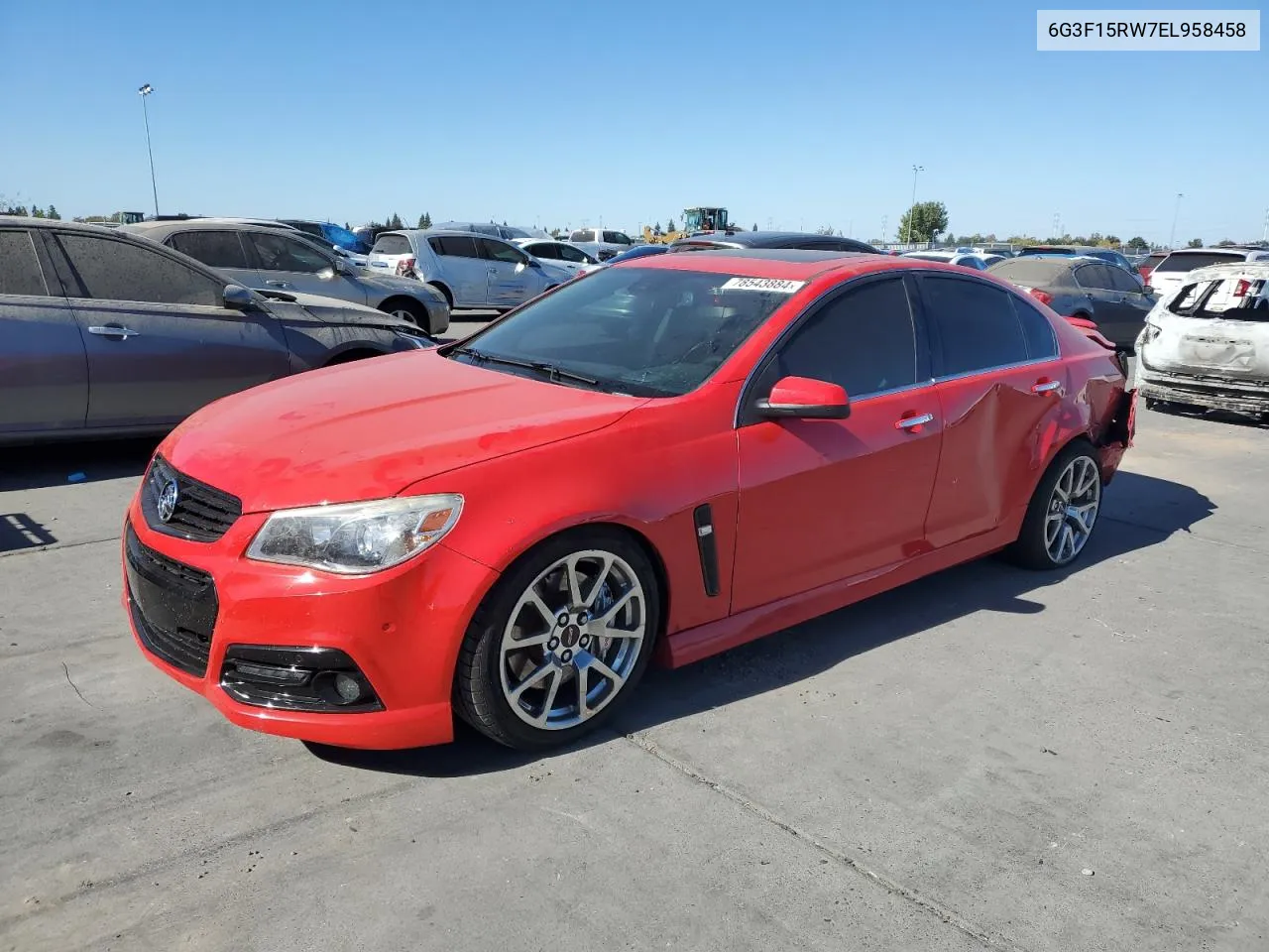 2014 Chevrolet Ss VIN: 6G3F15RW7EL958458 Lot: 78543884