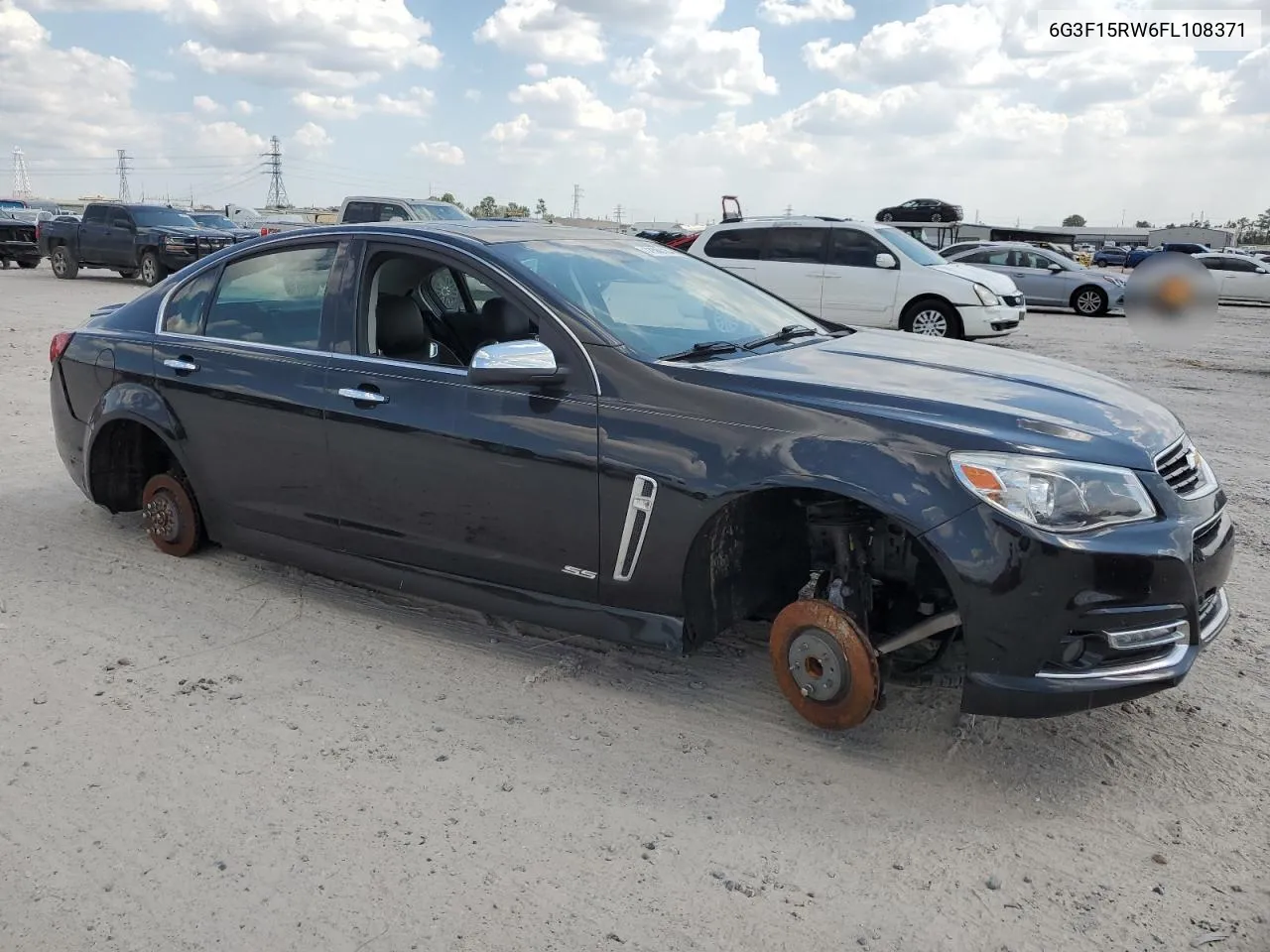 2015 Chevrolet Ss VIN: 6G3F15RW6FL108371 Lot: 72388734