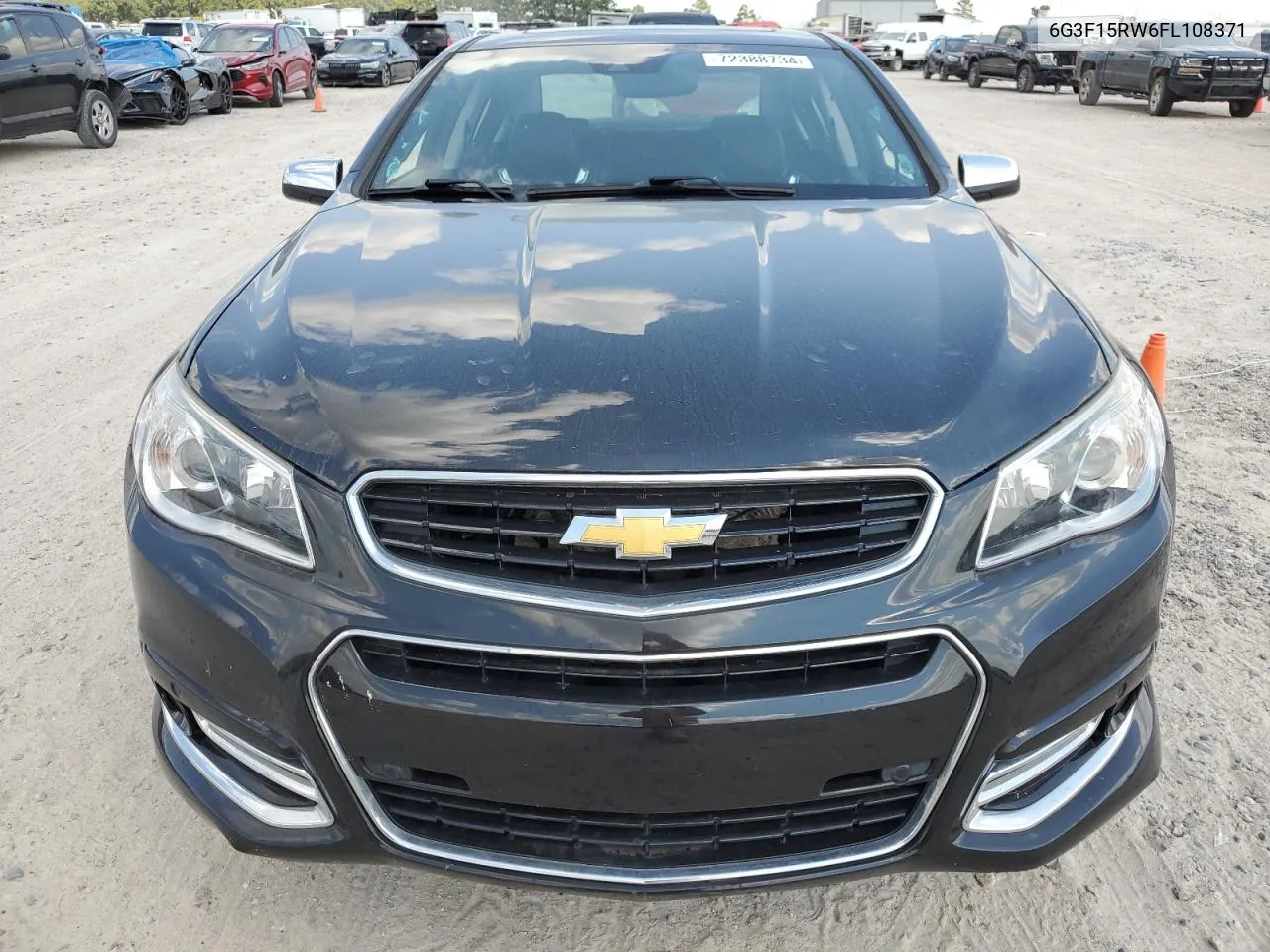 2015 Chevrolet Ss VIN: 6G3F15RW6FL108371 Lot: 72388734