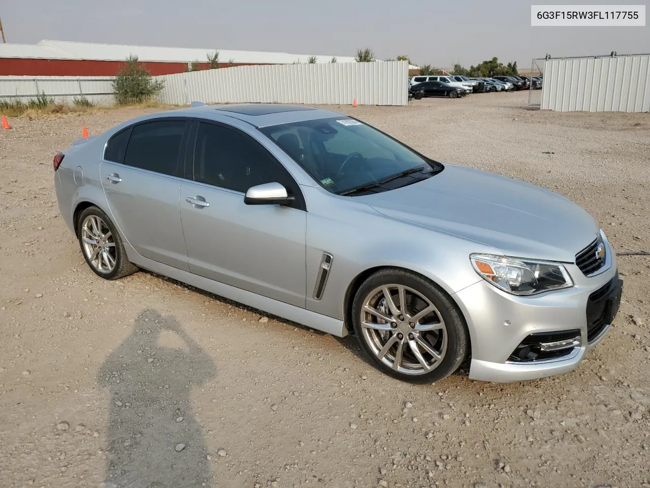 2015 Chevrolet Ss VIN: 6G3F15RW3FL117755 Lot: 74702264