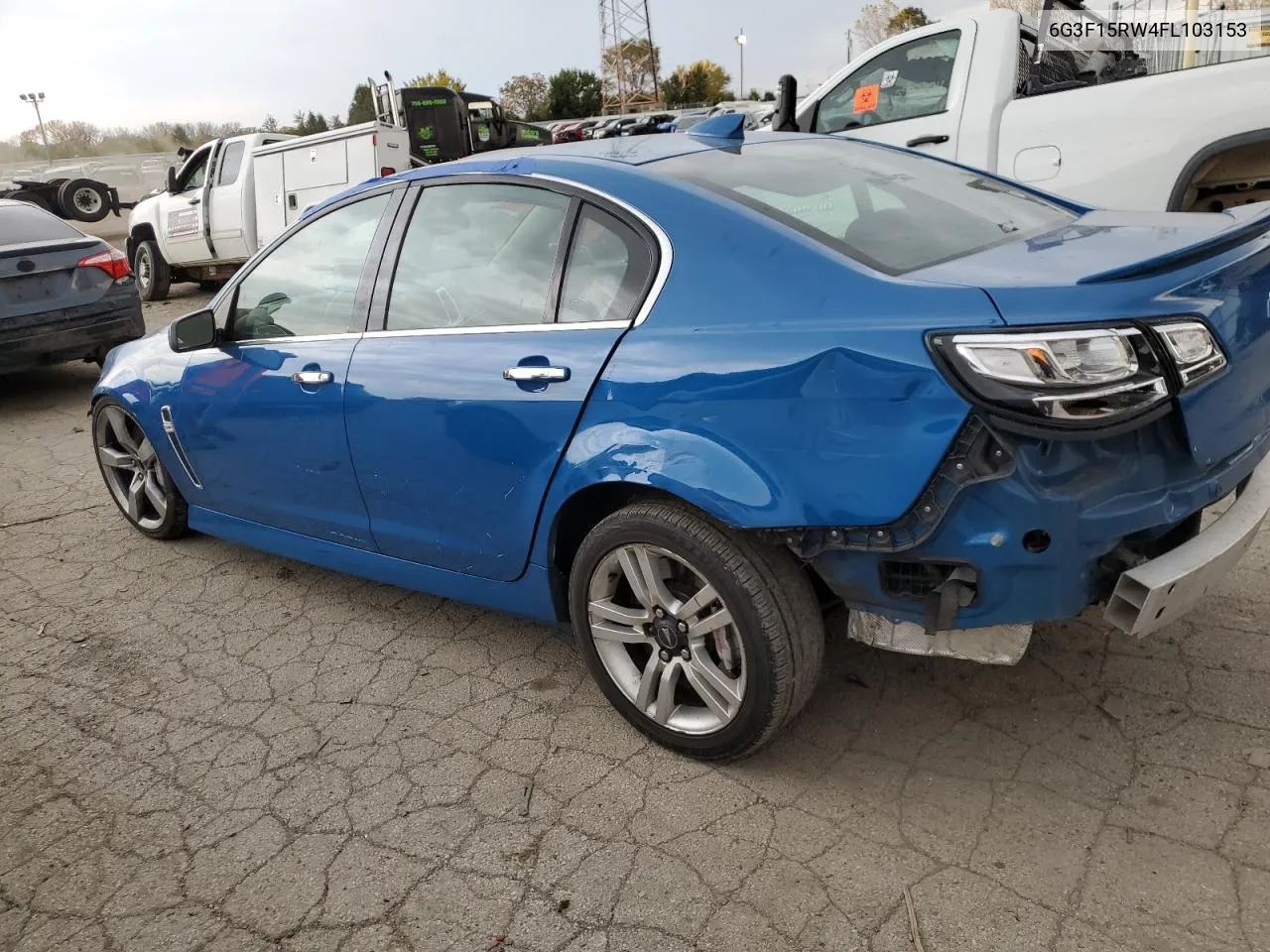 2015 Chevrolet Ss VIN: 6G3F15RW4FL103153 Lot: 76490464