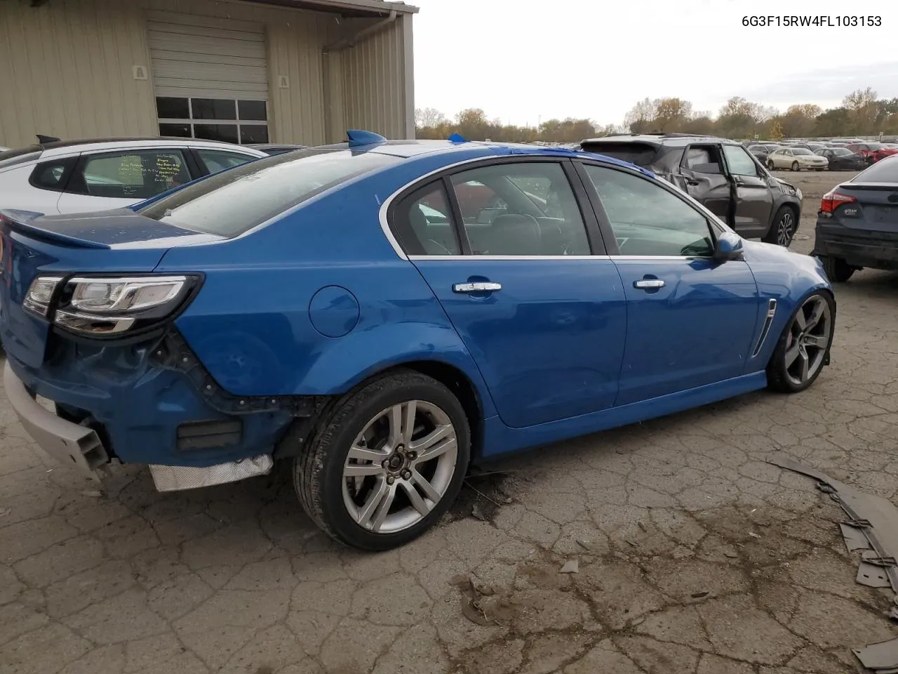 2015 Chevrolet Ss VIN: 6G3F15RW4FL103153 Lot: 76490464