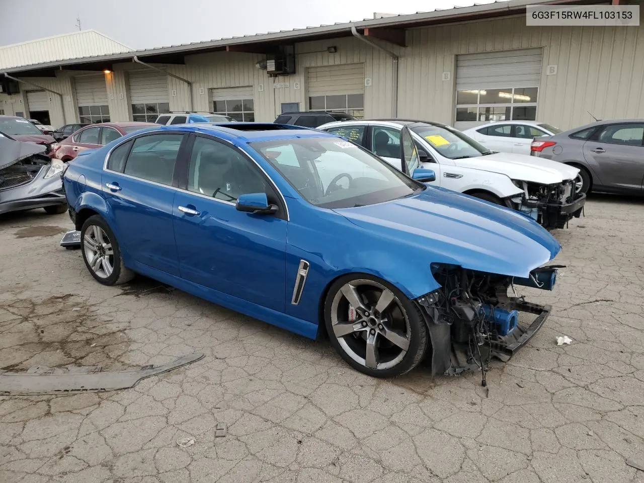 2015 Chevrolet Ss VIN: 6G3F15RW4FL103153 Lot: 76490464