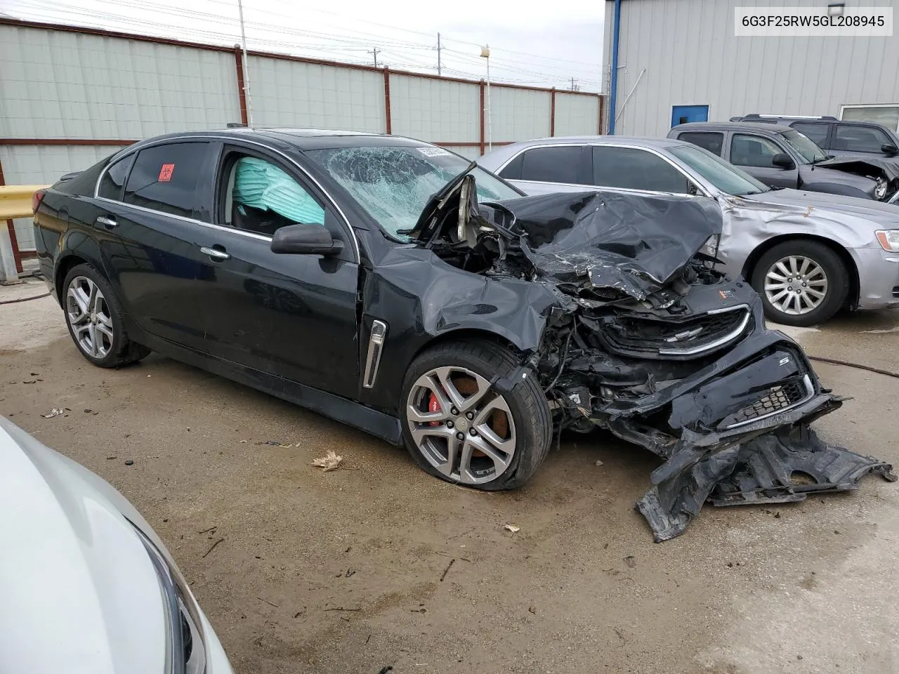 2016 Chevrolet Ss VIN: 6G3F25RW5GL208945 Lot: 53879644