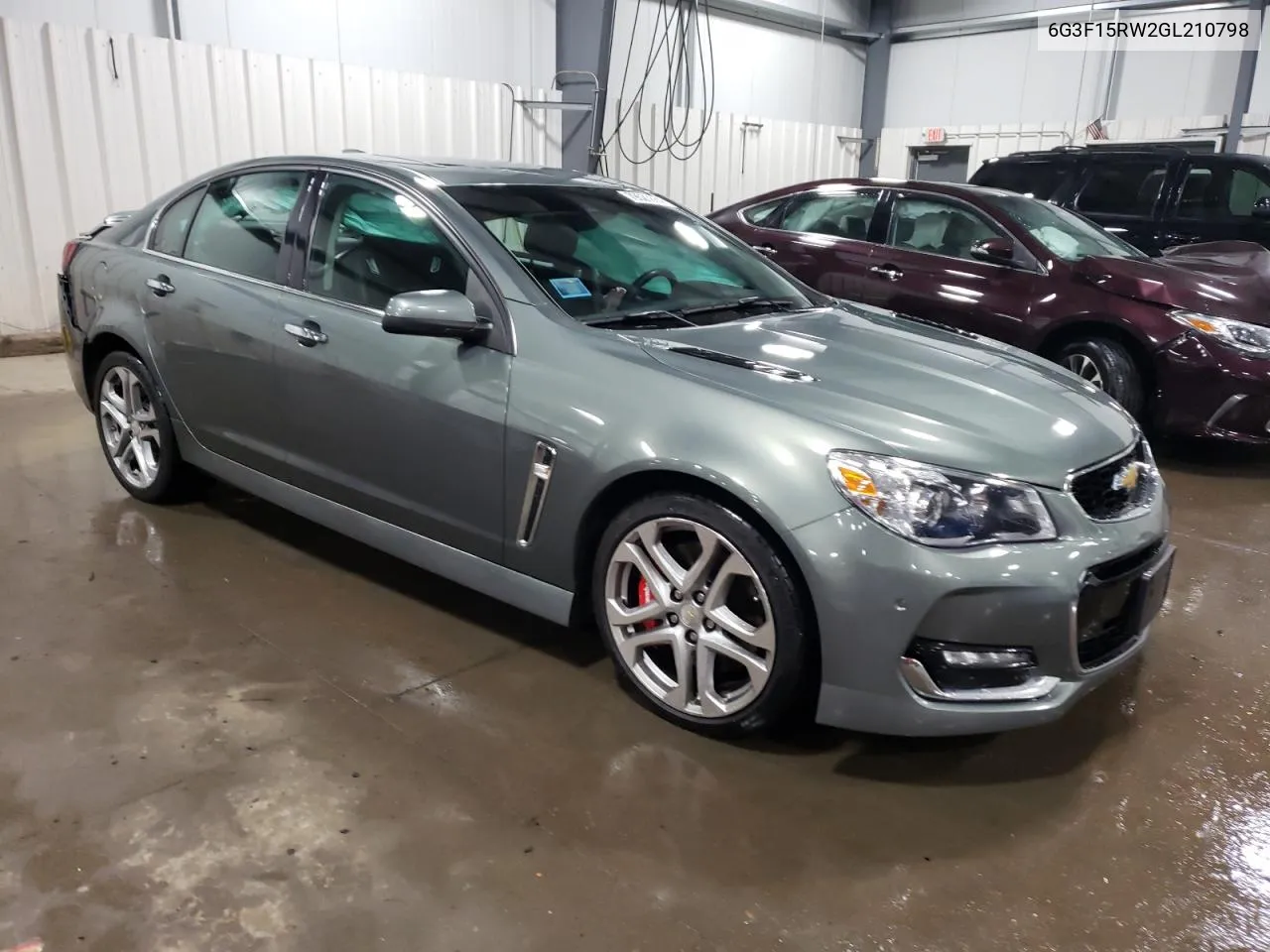 2016 Chevrolet Ss VIN: 6G3F15RW2GL210798 Lot: 79520884