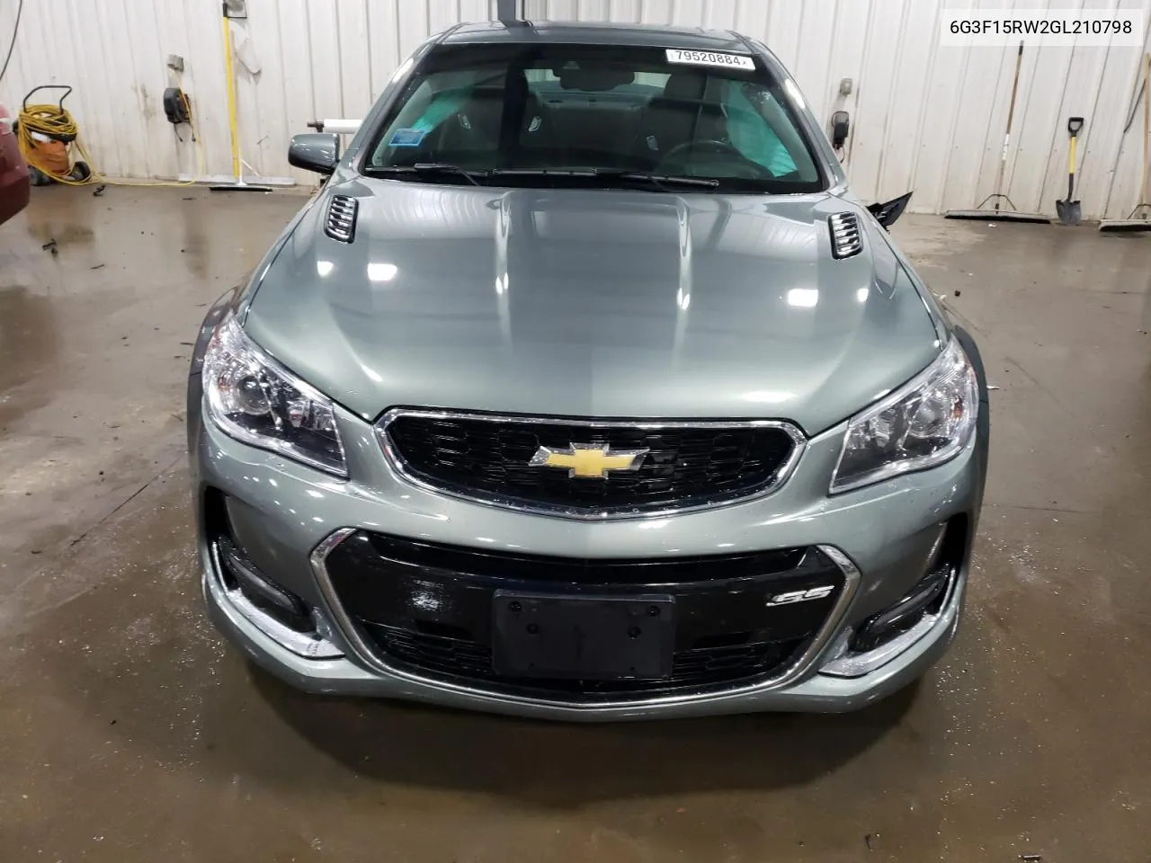 2016 Chevrolet Ss VIN: 6G3F15RW2GL210798 Lot: 79520884