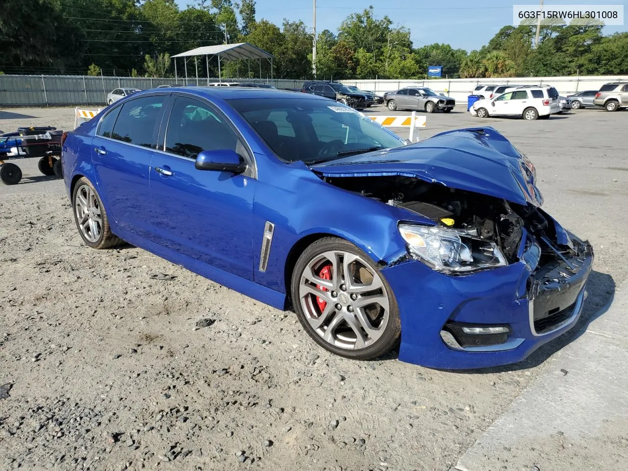 2017 Chevrolet Ss VIN: 6G3F15RW6HL301008 Lot: 54665183