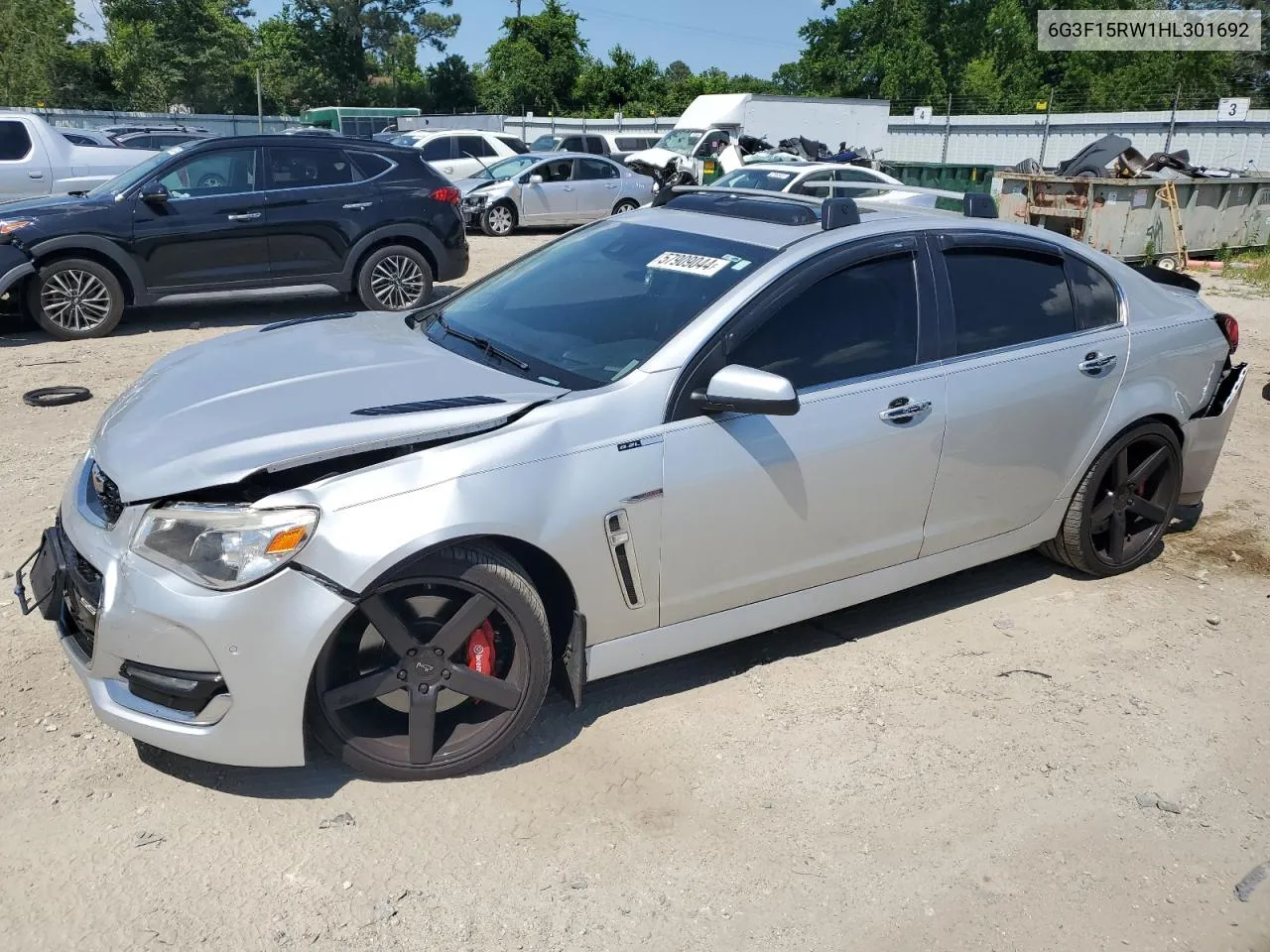 2017 Chevrolet Ss VIN: 6G3F15RW1HL301692 Lot: 57909044