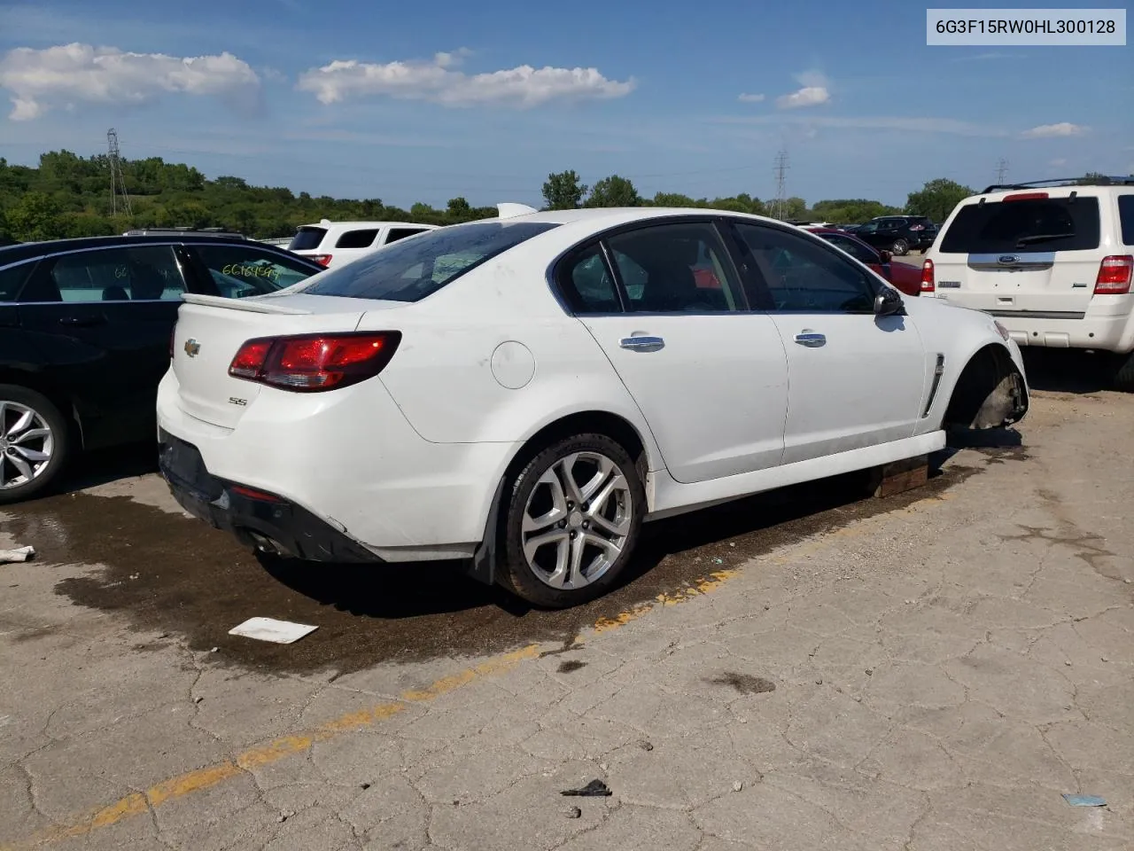 2017 Chevrolet Ss VIN: 6G3F15RW0HL300128 Lot: 66789114