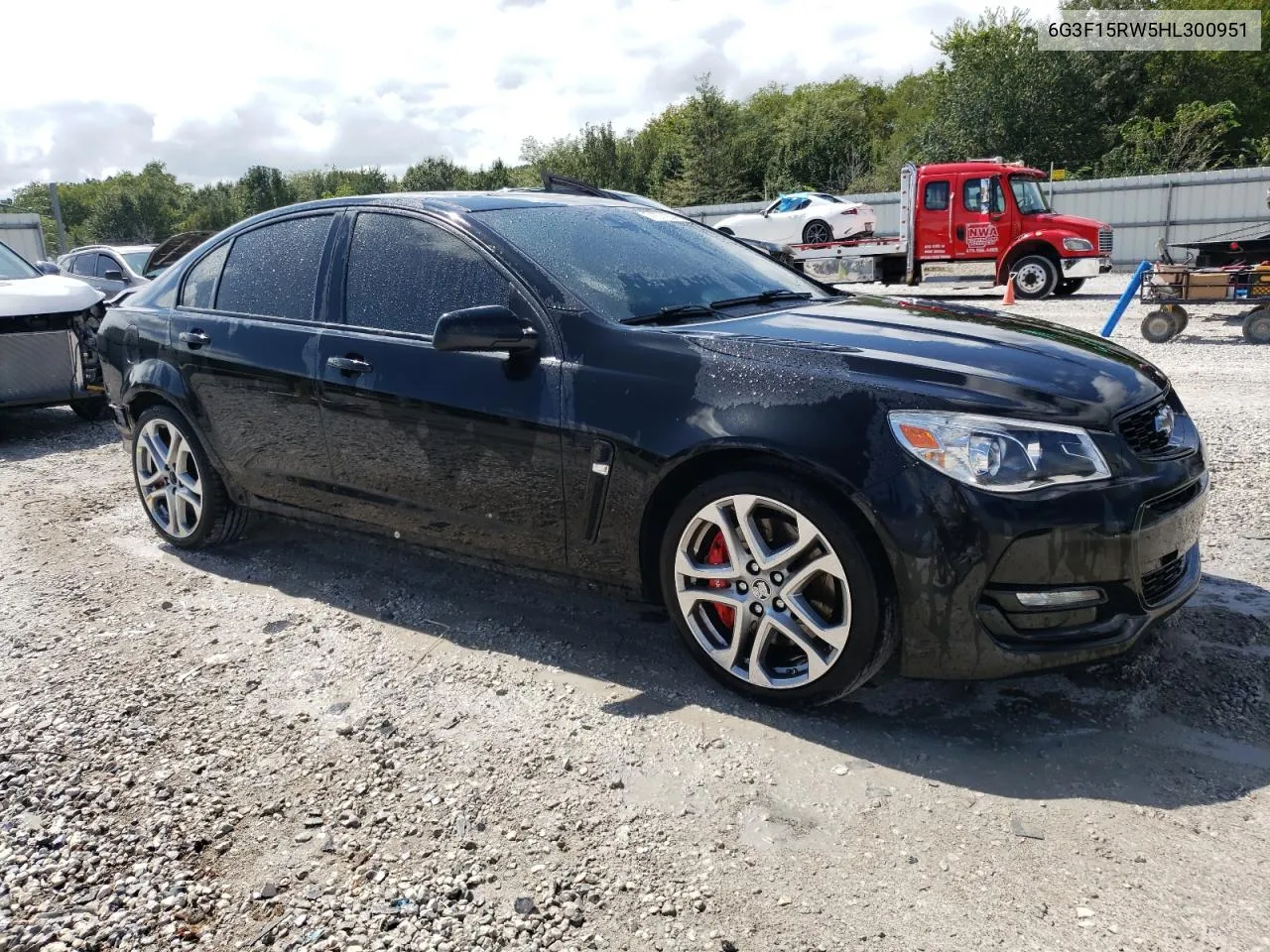 2017 Chevrolet Ss VIN: 6G3F15RW5HL300951 Lot: 71571224