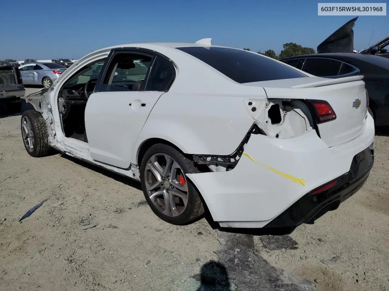 2017 Chevrolet Ss VIN: 6G3F15RW5HL301968 Lot: 72216514