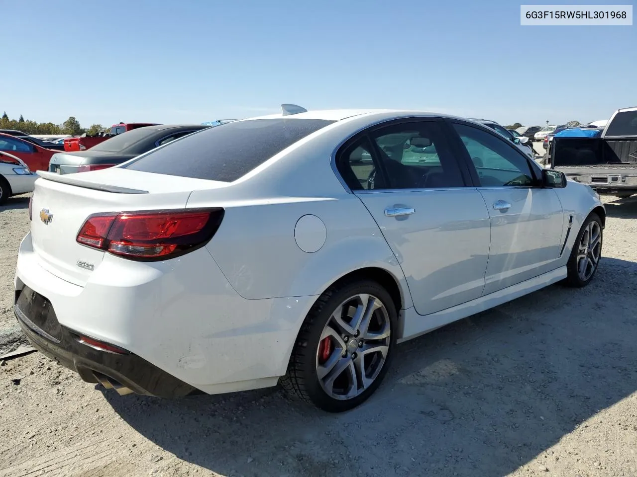 2017 Chevrolet Ss VIN: 6G3F15RW5HL301968 Lot: 72216514