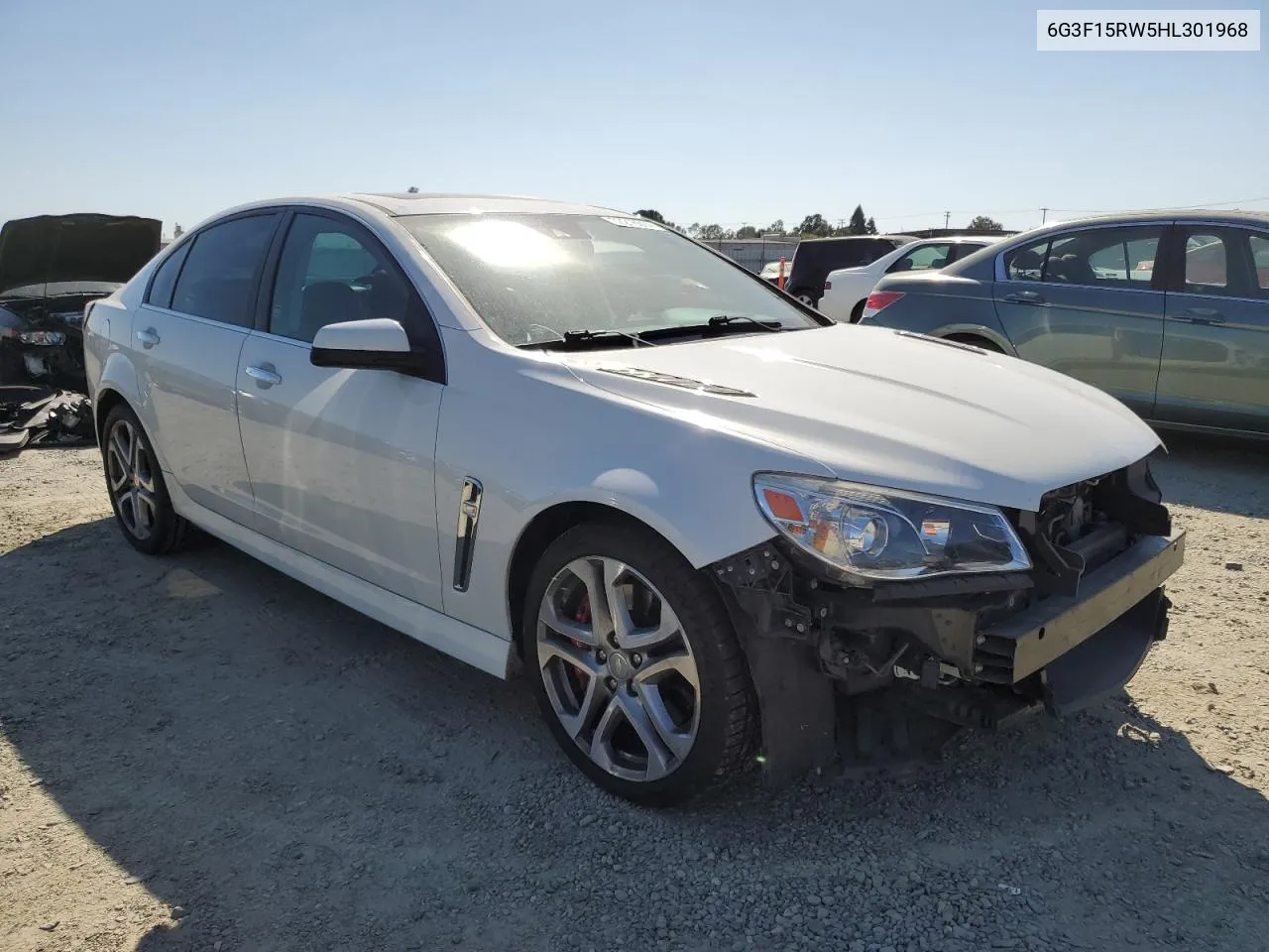 2017 Chevrolet Ss VIN: 6G3F15RW5HL301968 Lot: 72216514