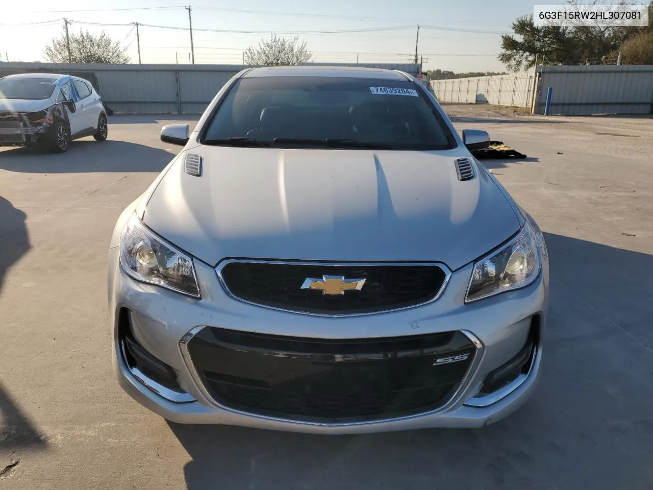 2017 Chevrolet Ss VIN: 6G3F15RW2HL307081 Lot: 74497424