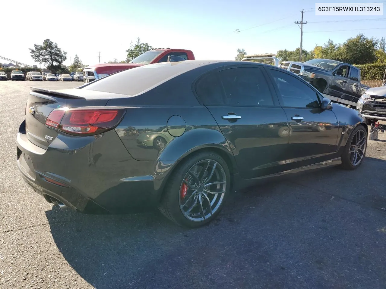 2017 Chevrolet Ss VIN: 6G3F15RWXHL313243 Lot: 77031314